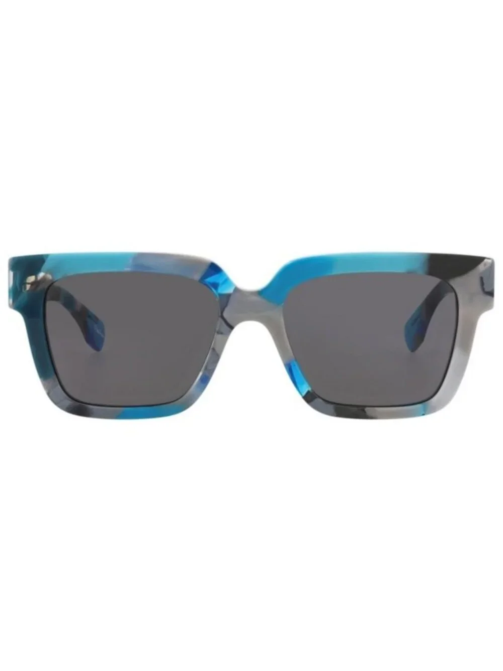 New Gucci Mens Square/Rectangle Blue Blue Grey Fashion Designer Sunglasses